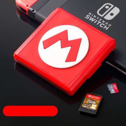 Boîtier pour jeux Nintendo Switch pour 12 jeux, 4 par boîtier