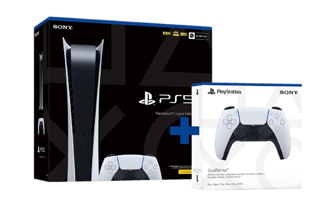 Console PS5 Version Digitale + DualSense Digital Bees